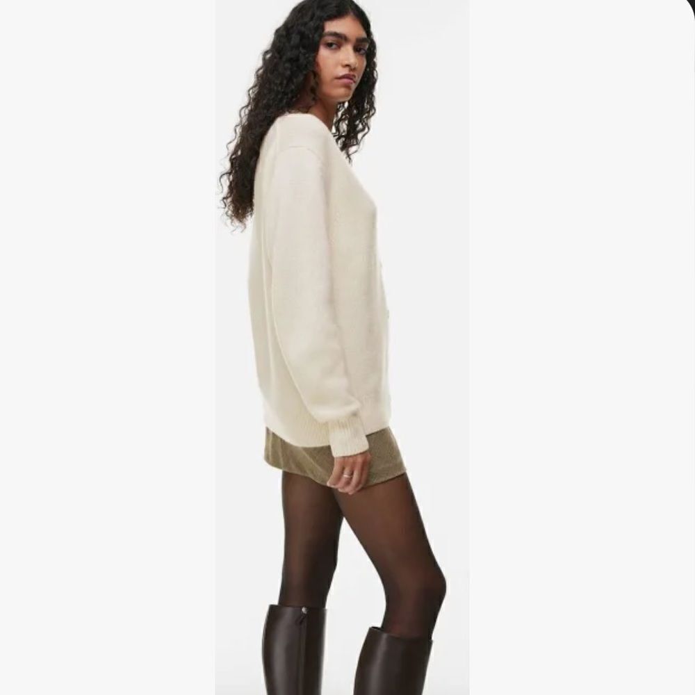 Saks Fifth Avenue Folio Collection Cashmere Cardigan Sweater Size S